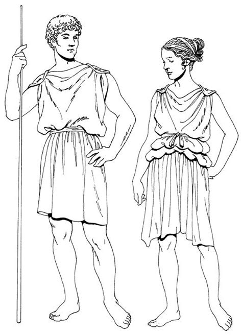 Одежда Древней Греции Картинки Ancient Greek Costumes Ancient Greek