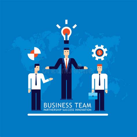 44 Business Team Businessman Successful Teamwork Partnership Concept