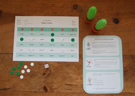 Year 5 can be a calm and studious year; Modal Verbs grammar game - instant download - English ...