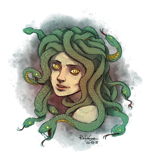 Medusa Rafael Gallardo Medusa Art Medusa Mythology Art