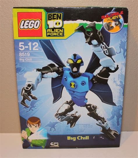 Lego Ben 10 Alien Force 8519 Big Chill Sealed Ben 10 Alien Force