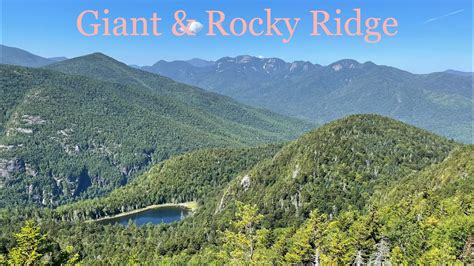 Solo Hike Giant Mountain And Rocky Ridge Peak Adirondacks Youtube