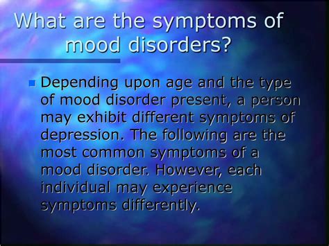 Ppt 1definition Of Mood Disorders 2ethiology And Statistic Of Mood