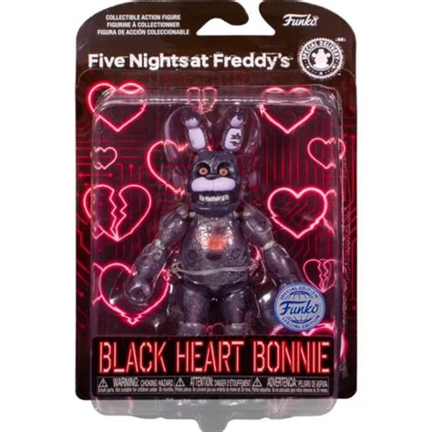 Five Nights At Freddys Black Heart Bonnie Exclusive Action Figure Fnaf