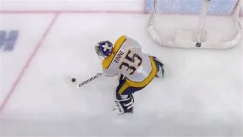 This is 2018 playoffs goal | pekka rinne by james o'hara on vimeo, the home for high quality videos and the people who love them. Pekka Rinne's goalie goal wasn't even close to the best ...