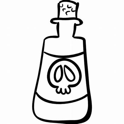 Halloween Potion Bottle Poison Icon Drink Svg
