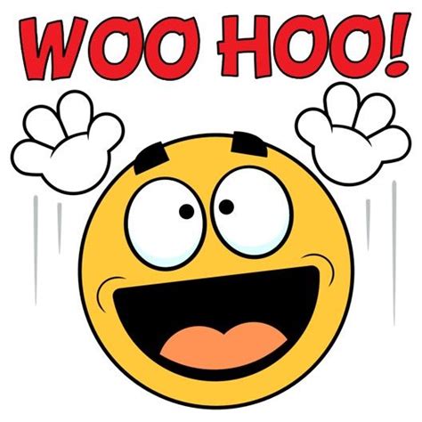 (colloquial) very emotional or excited, positively or negatively, regarding something. Excited 💖 | Funny emoticons, Excited face emoji, Excited emoji