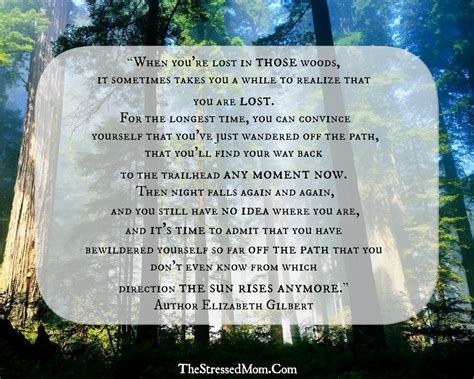 Lost In The Woods Quotes Quotesgram