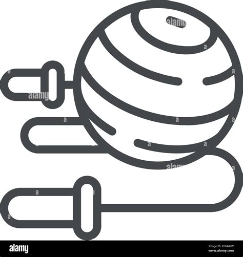 Gym Equipment Vector Icon Modern Simple Vector Illustration Stock