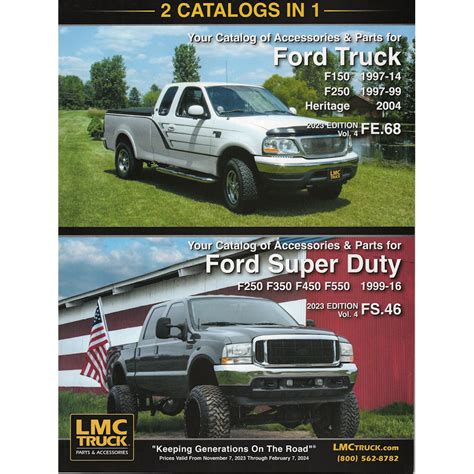 Lmc Spare And Tuning Parts Catalog For 1997 2014 Ford F15
