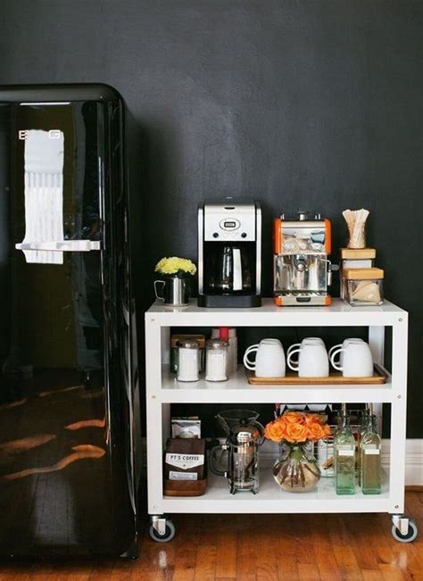 18 Stylish Home Coffee Stations For All The Coffee Lovers Interior Idea