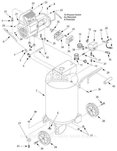 Campbell Hausfeld Wl611200 Parts Diagram For Air Compressor Parts