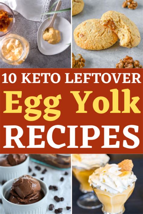 10 Keto Egg Yolk Recipes For Leftover Yolks Keto Millenial