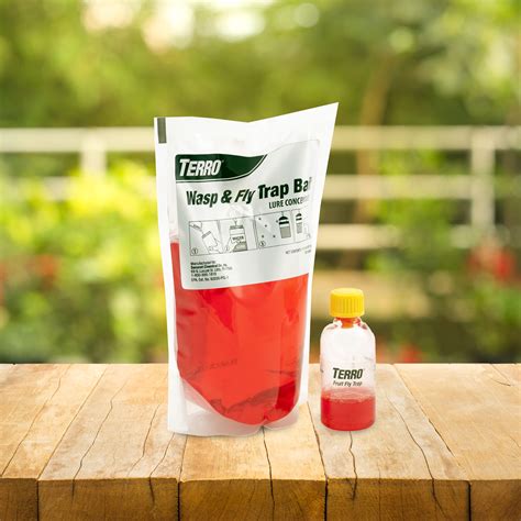 Terro Wasp And Fly Trap Plus Fruit Fly 1 Refill