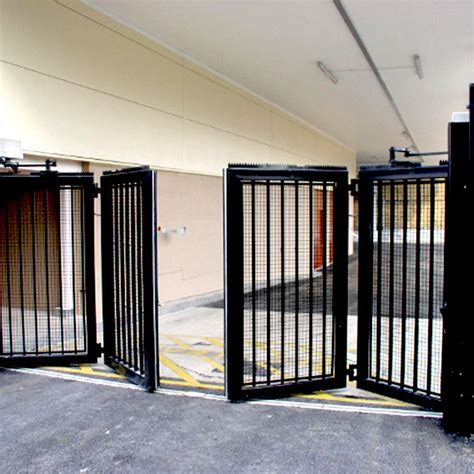 Steel folding gate door are elegantly crafted to give the best aesthetics. Bi-fold gates, Speed gates, Quick fold gates, Fast ...