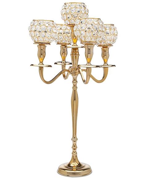 This impressive candelabra floor lamp constitutes a magnificent proposition for any traditionally finished decor. Godinger Lighting by Design Crystal Candelabra & Reviews ...