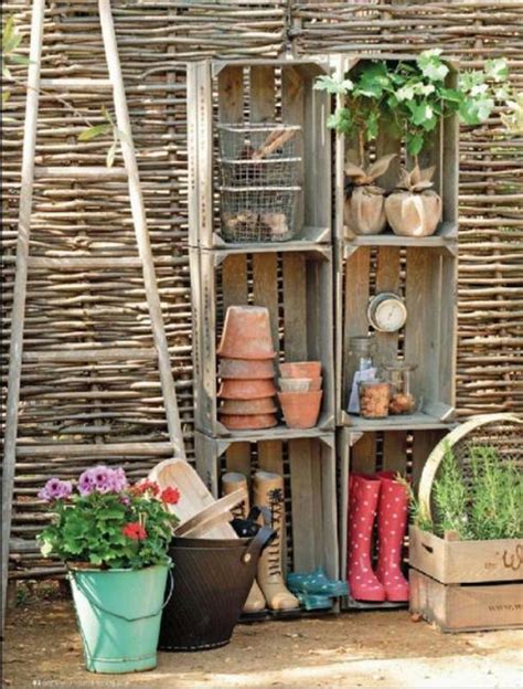 Learn how to transform and style wooden crates in clever and functional ways in your home decor. 22 Ideas for Modern Home Decorating with Rustic and ...