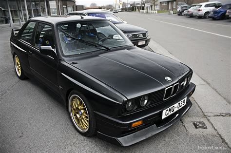 Black Beauty Bmw E30 M3 Another One Black Beauty With Gol Flickr