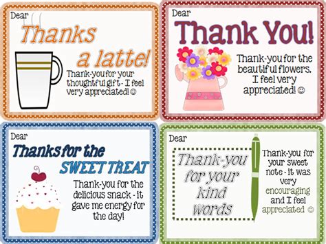 Thank You Notes From Teachers To Students Freebie ~joy In The Journey~