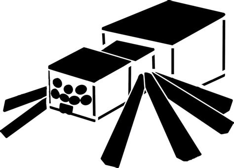 The main character in the minecraft character list has got to be the player him/herself really has it not? minecraft spider stencil | Minecraft spider, Minecraft ...