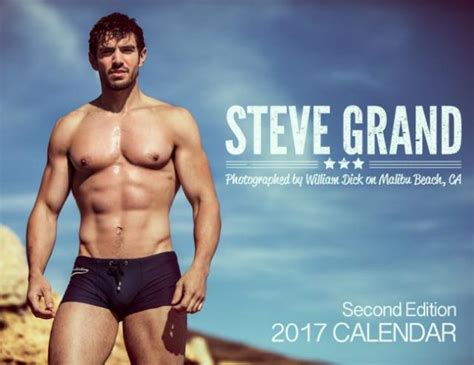 Steve Grand Flaunts His Hunky Beach Bod For Limited Edition Calendar Meaws Gay Site