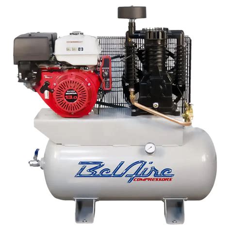 Belaire 3g3hhl 2 Stage Gas Air Compressor Honda 13hp 30g Horz All