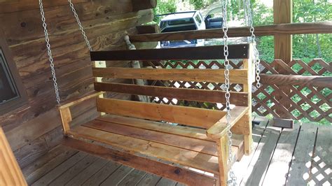 Porch Swing From Pallets 1001 Pallets