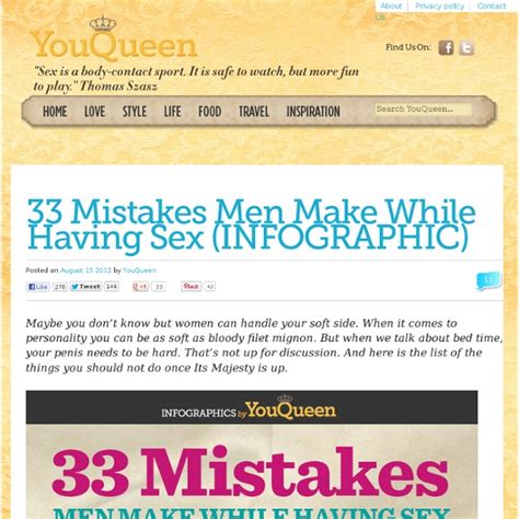 33 mistakes men make while having sex infographic pearltrees