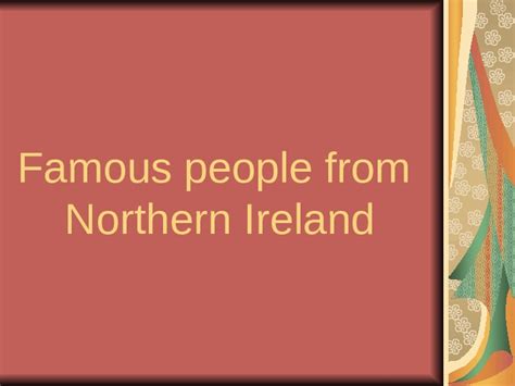 Famous People From Northern Ireland Thomas Andrews