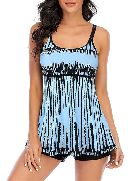 Buy Century Star Plus Size Tankini Swimsuits For Women Two Piece Bathing Suits Tummy Control
