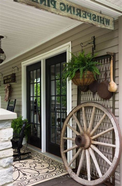 And the fact that the decoration of your porch must be apt and appropriate for. 28+ Top Spring Front Porch Decorating Ideas | Backyard | Porch decorating, Farmhouse front ...