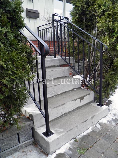 Aluminum railing is extremely easy to install. Exterior Railings & Handrails for Stairs, Porches, Decks