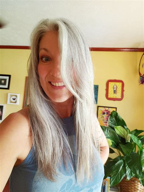 Silver Grey Hair Gray Hair Gorgeous Grannies Siren Mermaid Silver
