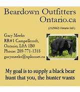 Pictures of Bear Outfitters Ontario