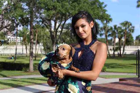 Girl Makes Matching Prom Outfit For Her Rescue Dog The Dodo