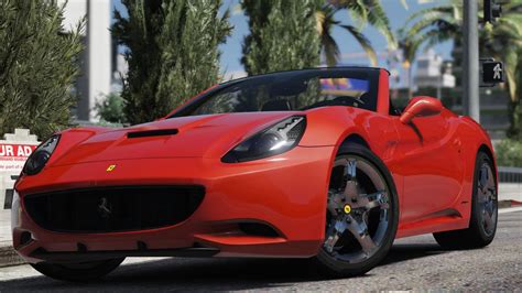 Ferrari California Autovista Add On Replace Gta5