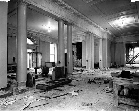 Photos Of The White House Gutted During Its Truman Reconstruction The