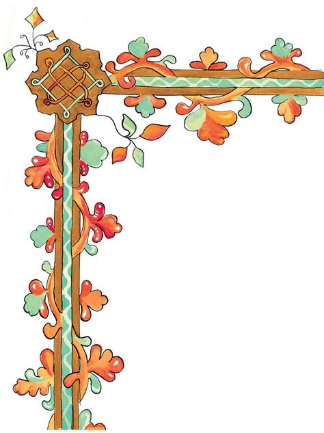 Medieval Border Designs Posted By Zoey Simpson
