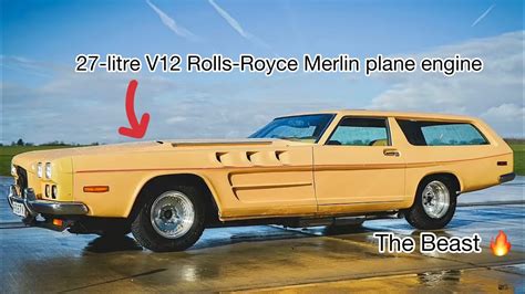 The Beast Is One Off Creation With 27 Litre V12 Rolls Royce Merlin