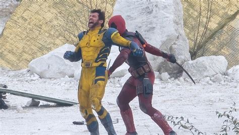 Deadpool 3 Set Images Reveal A Wolverine Versus Wade Brawl And A Big
