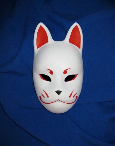 Kitsune Mask By Mishutka On Deviantart Kitsune Mask Japanese Mask