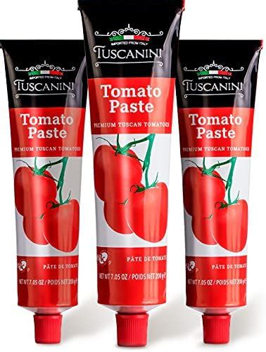 Tuscanini Premium Double Concentrated Tomato Paste Tube Oz Pack Made With Premium