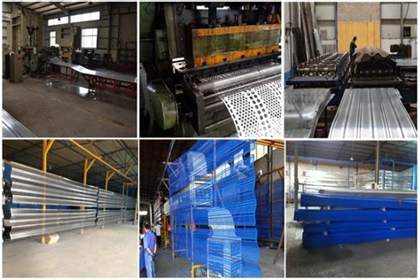 China Galvanized Perforated Corrugated Metal Panel With 10mm Hole