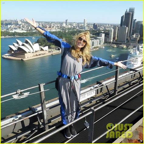 heidi klum officially launches her intimates line in sydney looking white hot photo 3289039