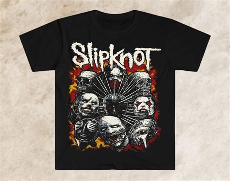 Slipknot Shirt Slipknot Tshirt Etsy