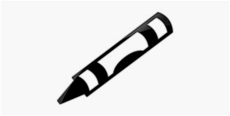 Black Crayon Cliparts Silhouette Crayon Clip Art Hd Png Clip Art