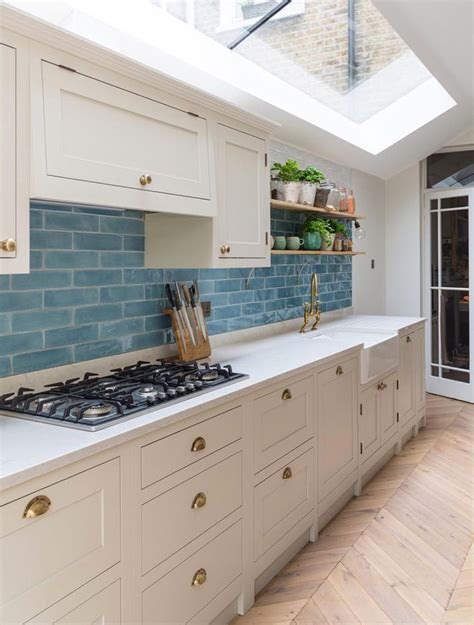 Blue Kitchen Tiles Grey Kitchen Colors Kitchen Splashback Tiles Blue