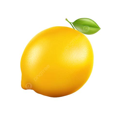 Lemon Png With Ai Generated Fresh Juicy Citrus Png Transparent Image
