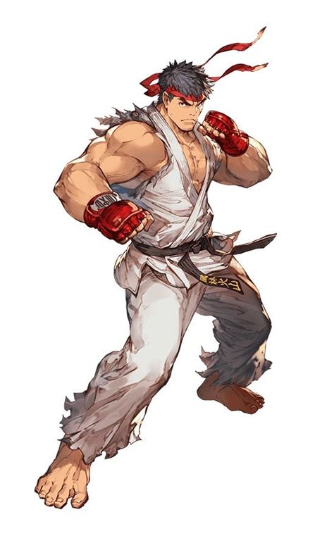 Ryu Collaboration With Granblue Fantasy And Street Fighter Series