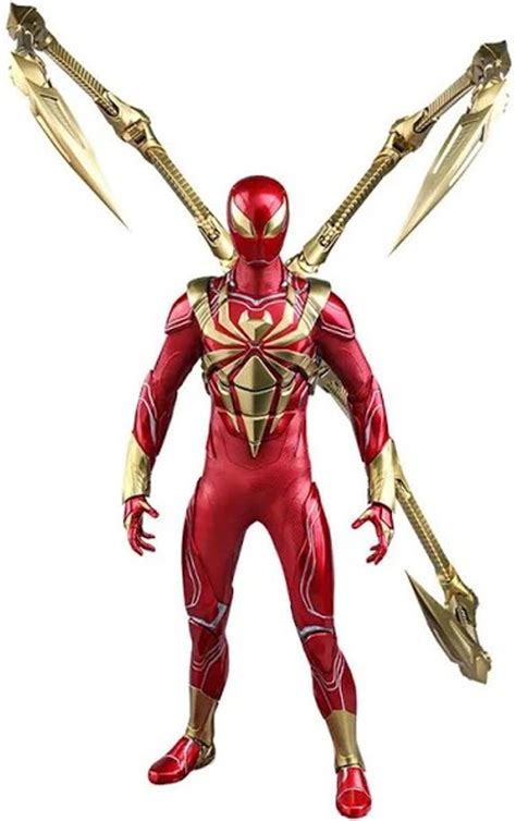 Marvel Spider Man Video Game Masterpiece Iron Spider Armor 16